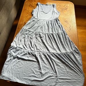 Long Blue adult dress